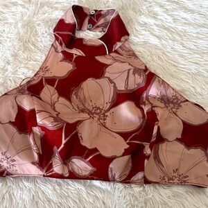 Alexis Halter Tie Top